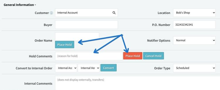 How to Put Orders on Hold in Cetec ERP